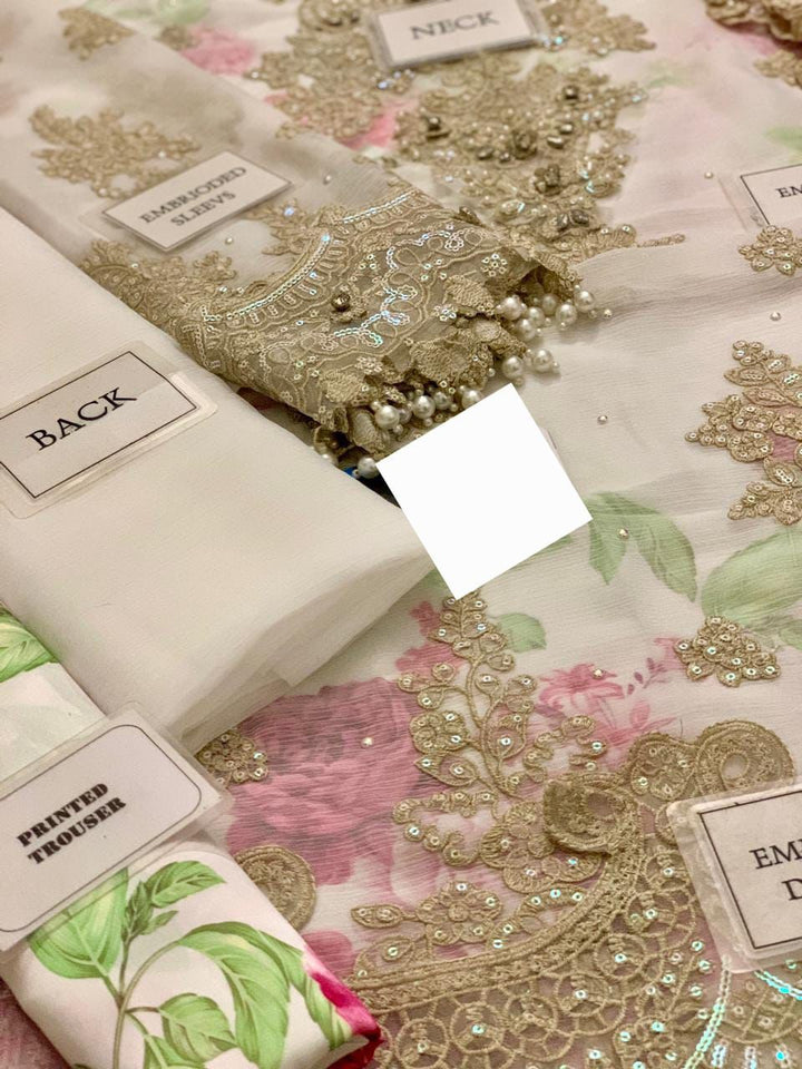 Maria B Chiffon Suit-Replica Suits-Replica Zone