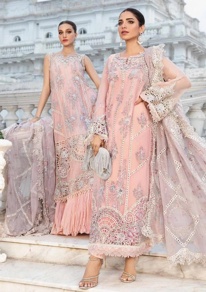 Maria B Chiffon Suit-Replica Suits-Replica Zone