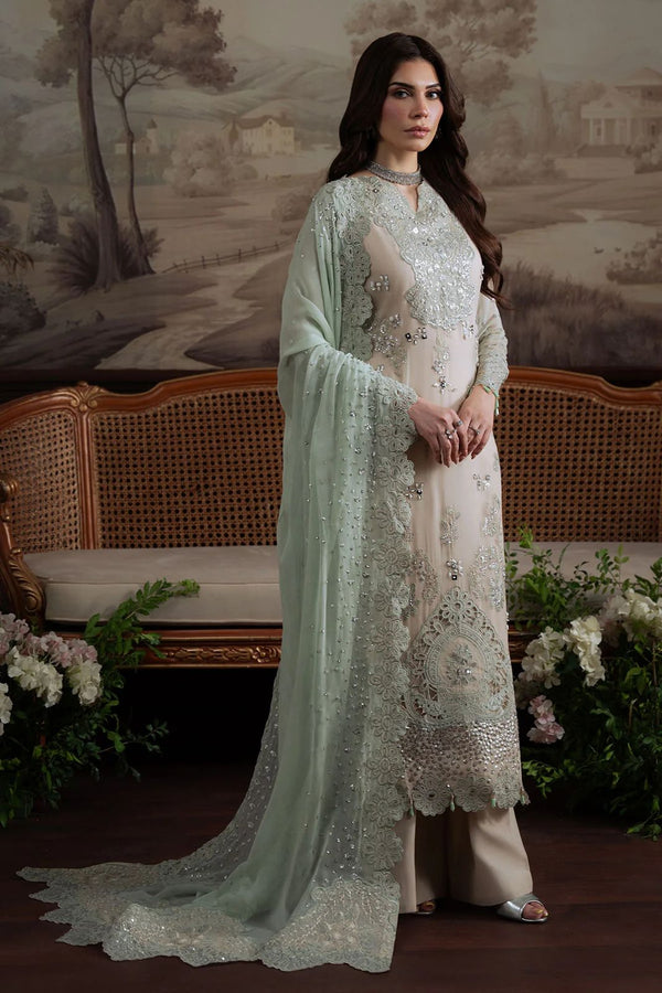 Maria B Chiffon Suit-Replica Suits-Replica Zone