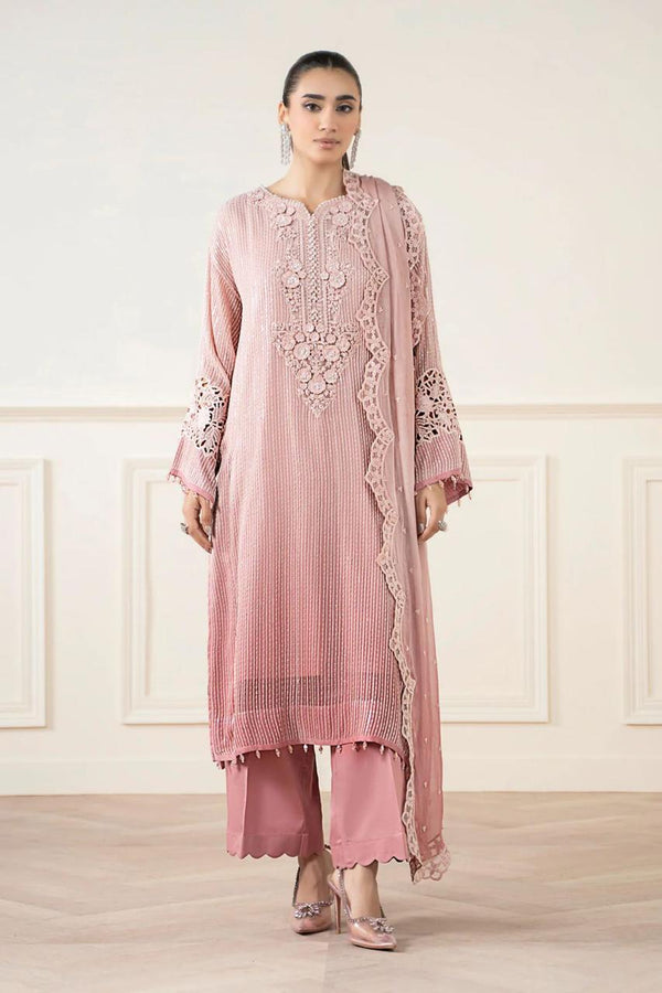 Maria B Chiffon Suit-Replica Suits-Replica Zone
