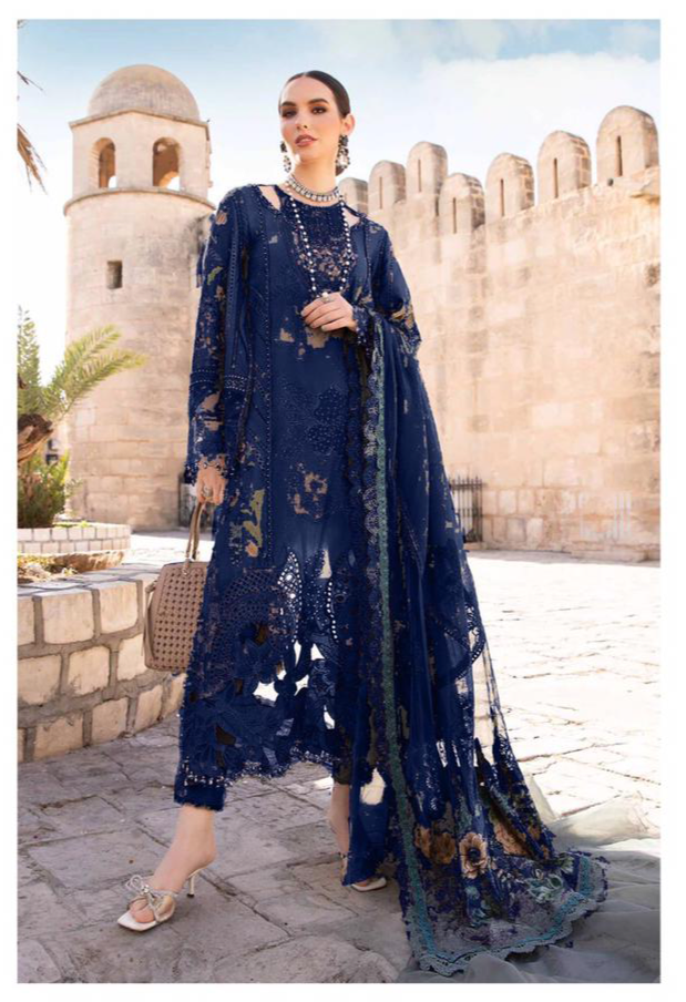 Maria B Cotton Suit-Cotton Suits-Replica Zone