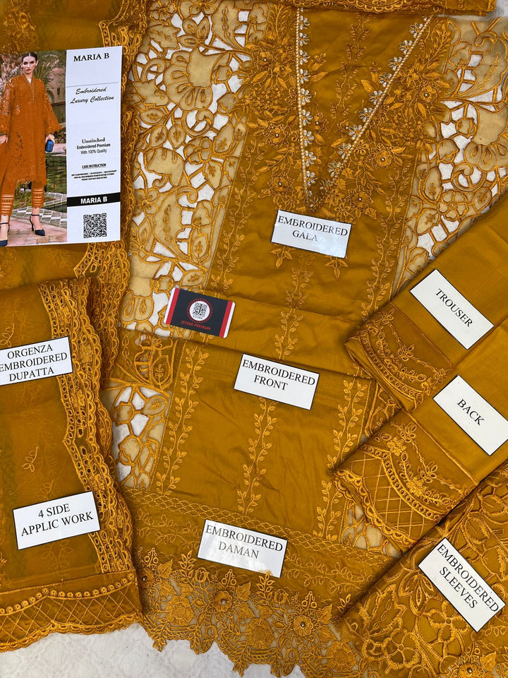 Maria B Cotton Suit-Cotton Suits-Replica Zone