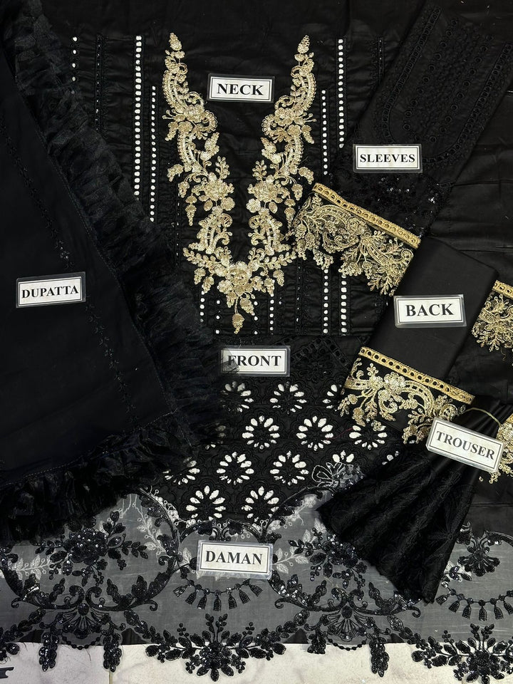 Maria B Cotton Suit-Cotton Suits-Replica Zone