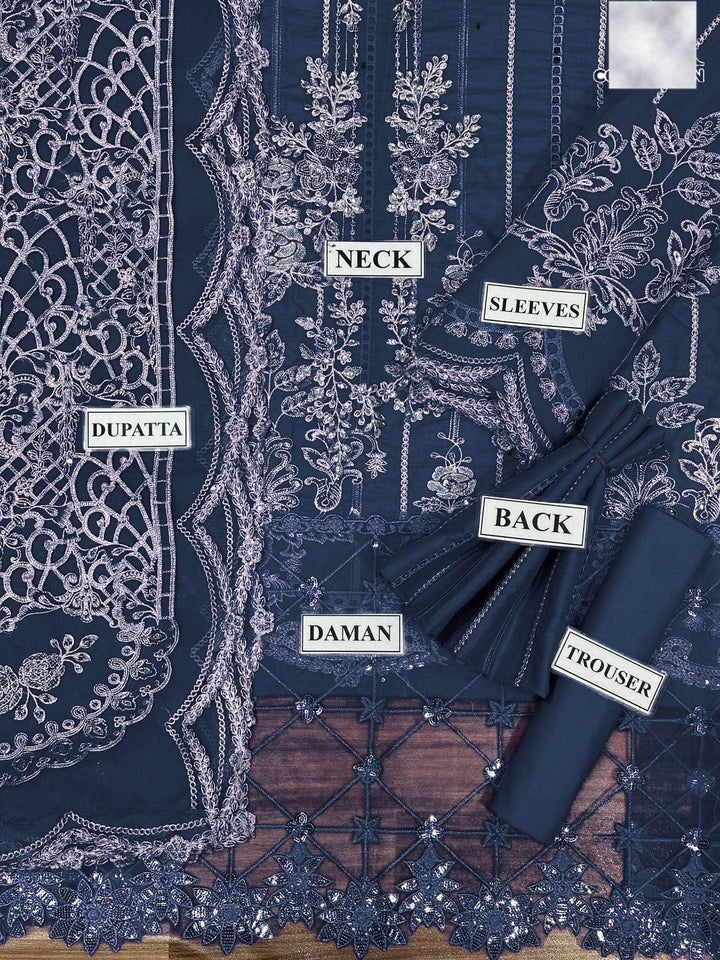 Maria B Cotton Suit-Cotton Suits-Replica Zone