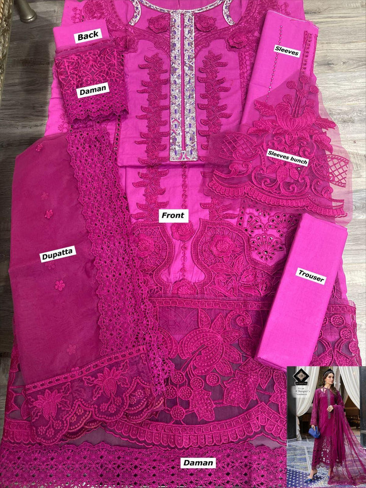 Maria B Cotton Suit-Cotton Suits-Replica Zone
