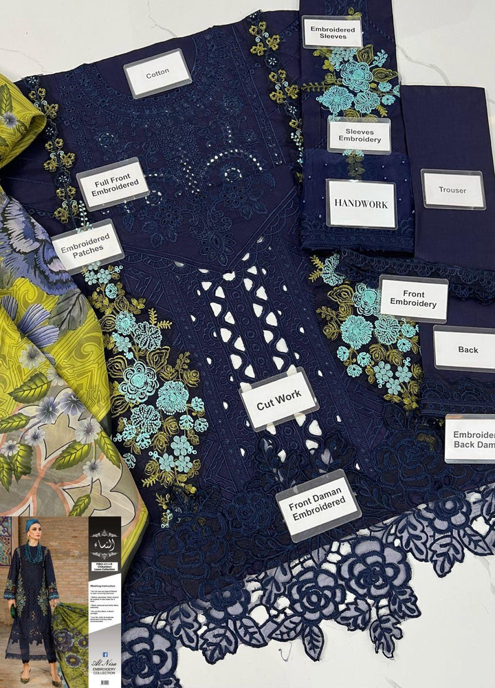Maria B Cotton Suit-Cotton Suits-Replica Zone