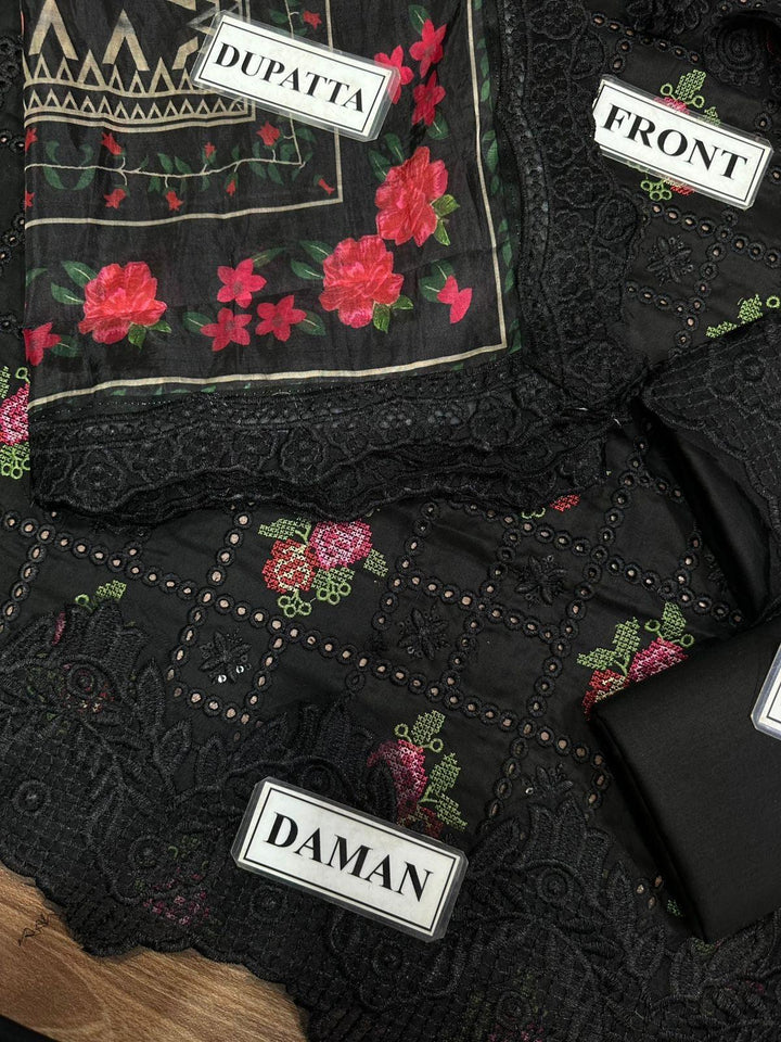 Maria B Cotton Suit-Cotton Suits-Replica Zone