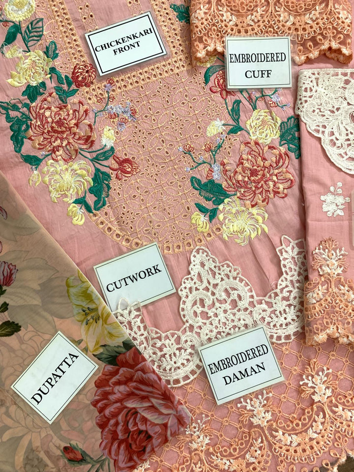 Maria B Cotton Suit-Cotton Suits-Replica Zone