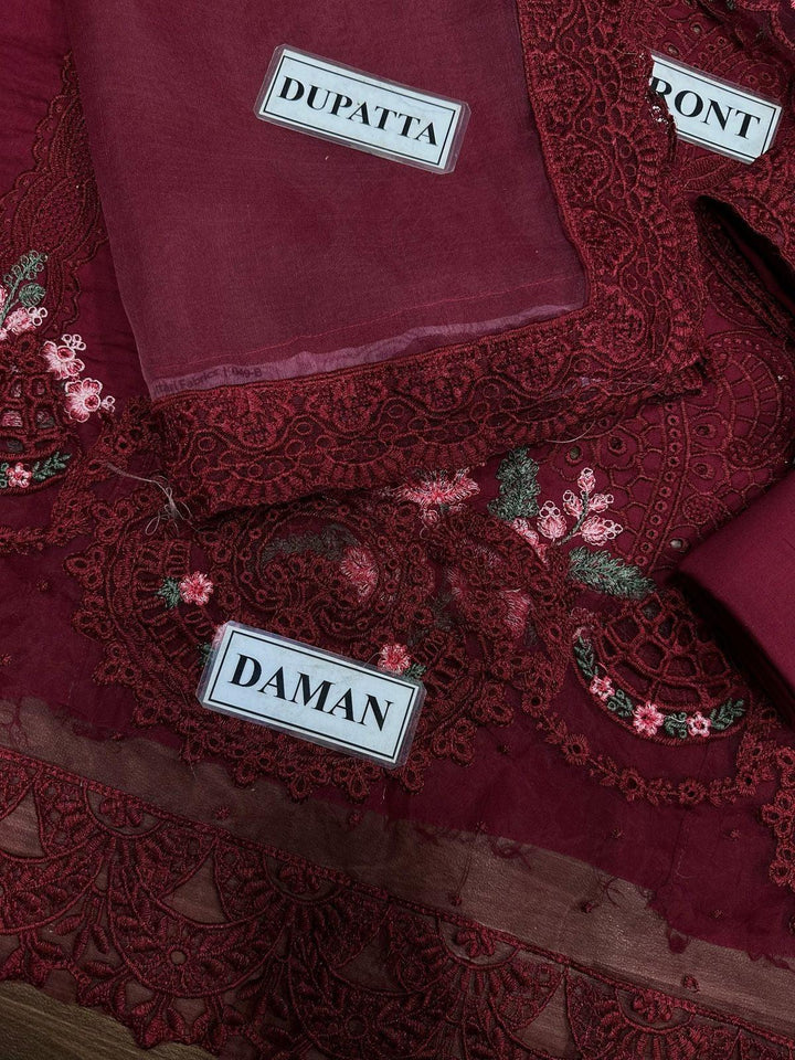 Maria B Cotton Suit-Cotton Suits-Replica Zone