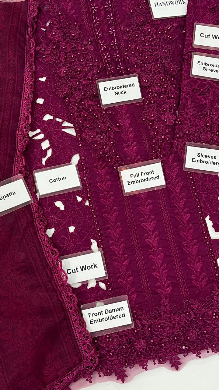 Maria B Cotton Suit-Cotton Suits-Replica Zone