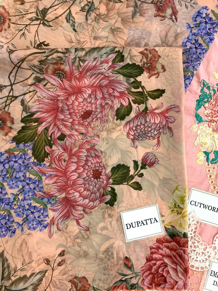 Maria B Cotton Suit-Cotton Suits-Replica Zone