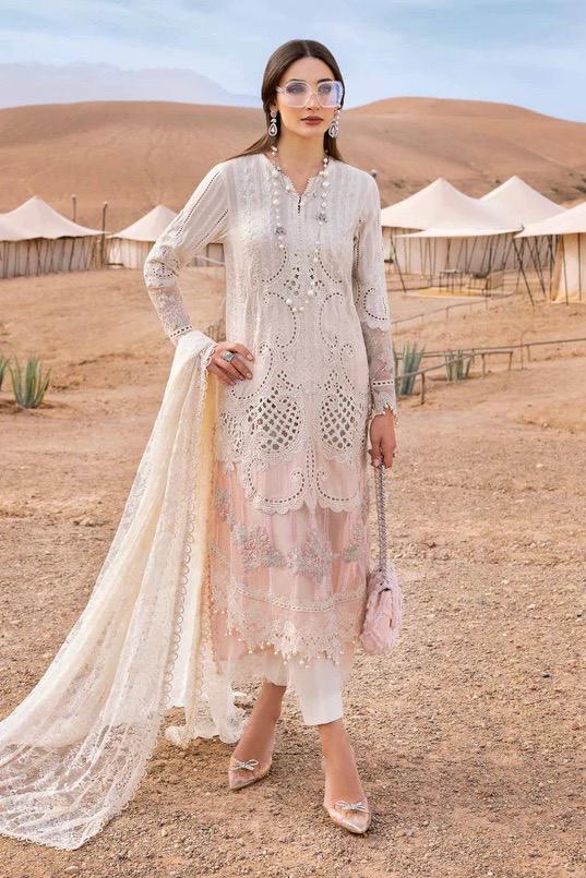 Maria B Cotton Suit-Cotton Suits-Replica Zone