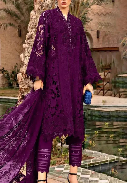 Maria B Cotton Suit-Cotton Suits-Replica Zone