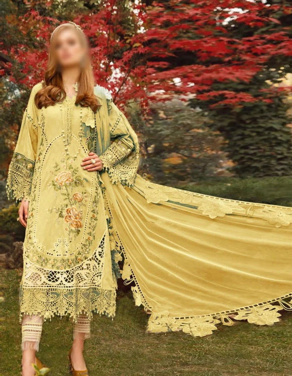 Maria B Cotton Suit-Cotton Suits-Replica Zone