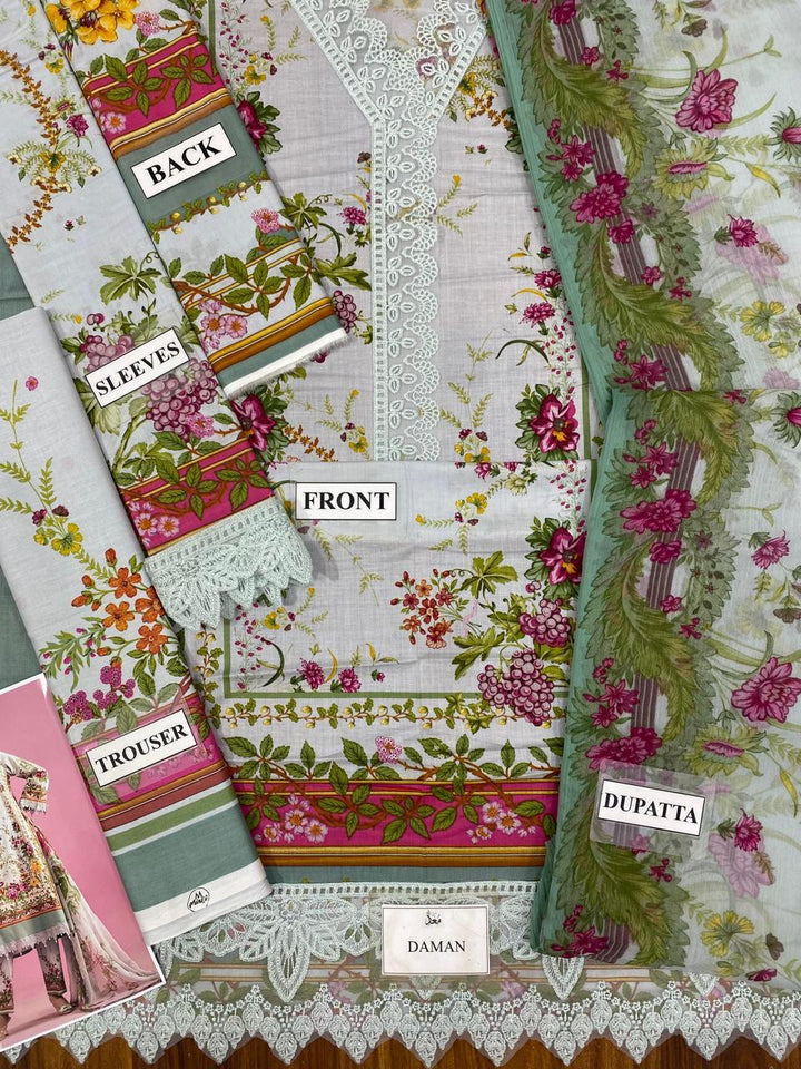 Maria B Lawn Suit-Lawn Suits-Replica Zone