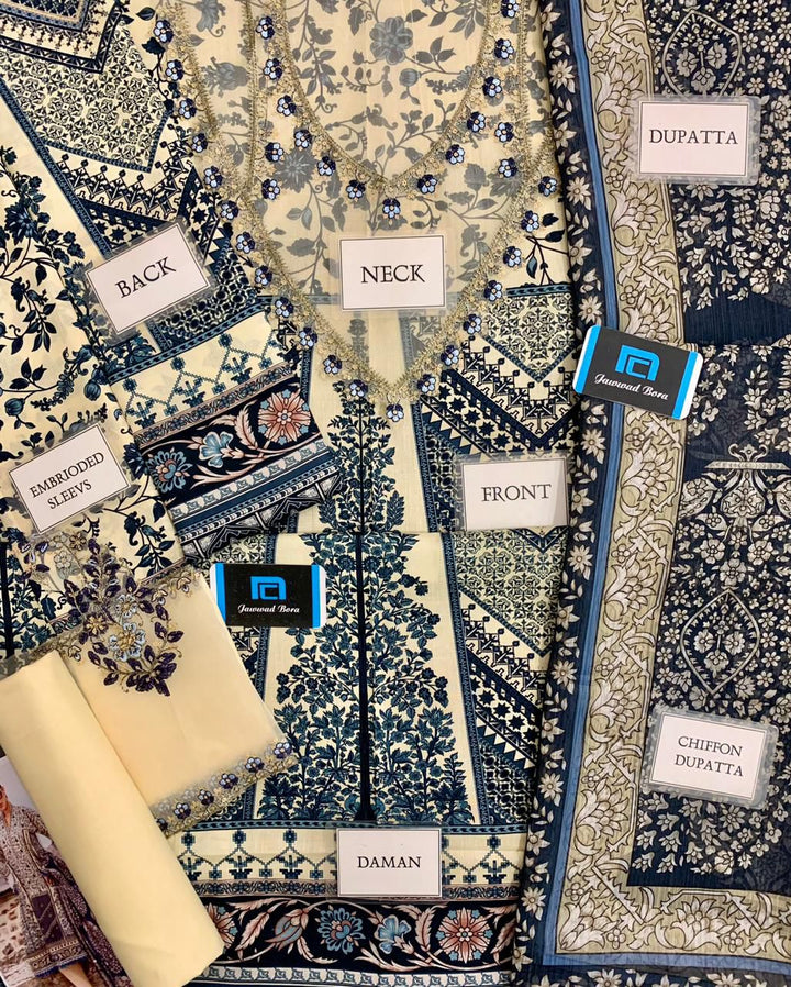 Maria B Lawn Suit-Lawn Suits-Replica Zone