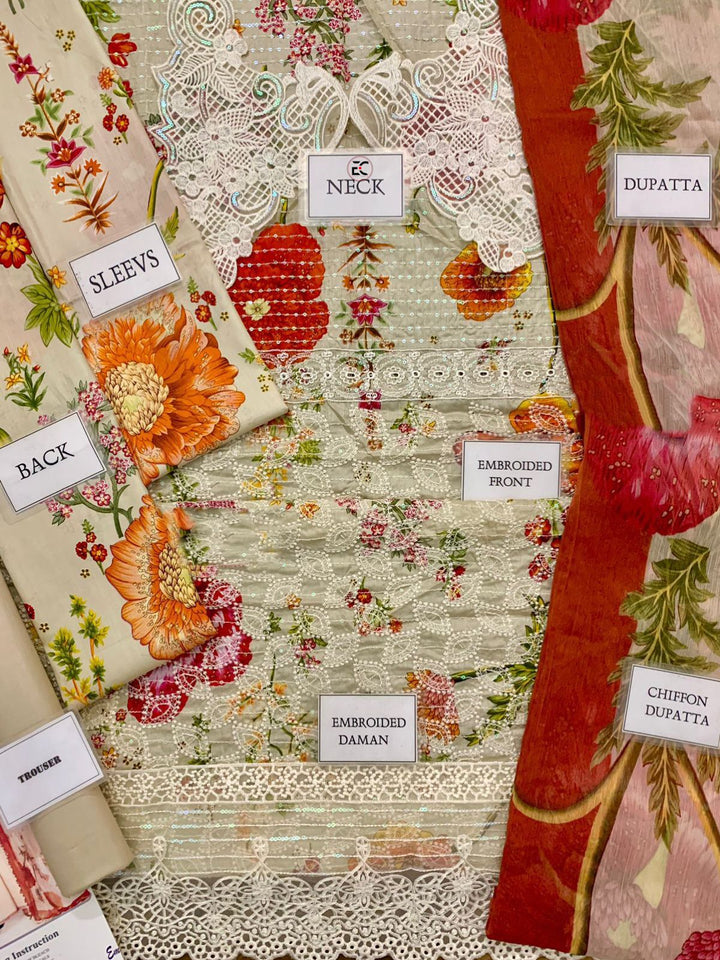 Maria B Lawn Suit-Lawn Suits-Replica Zone