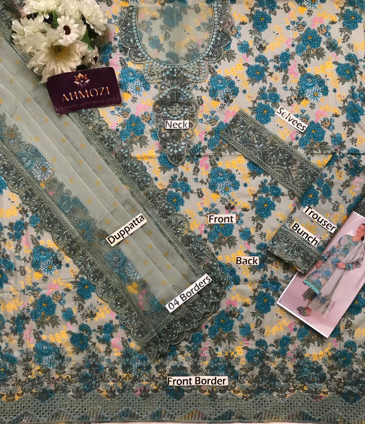 Maria B Lawn Suit-Lawn Suits-Replica Zone