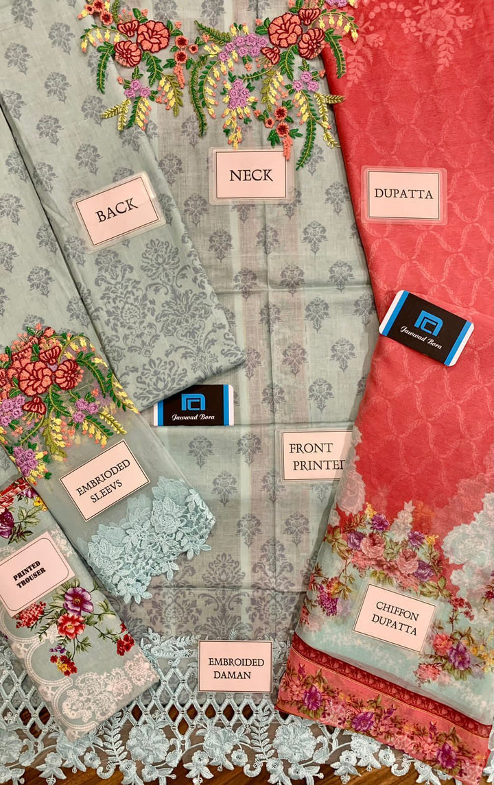 Maria B Lawn Suit-Lawn Suits-Replica Zone