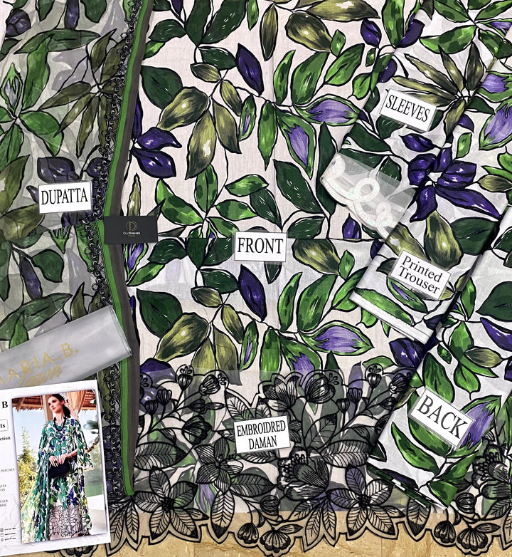 Maria B Lawn Suit-Lawn Suits-Replica Zone