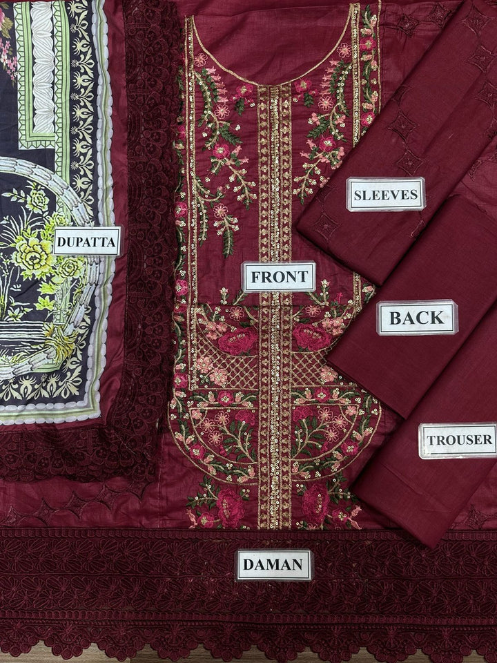 Maria B Lawn Suit-Lawn Suits-Replica Zone