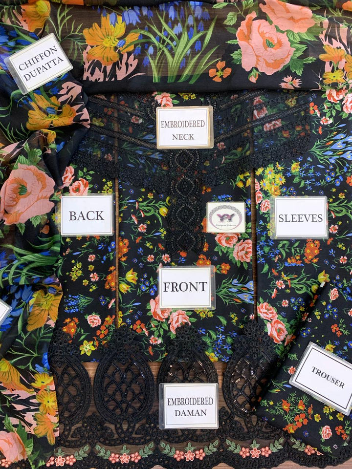 Maria B Lawn Suit-Lawn Suits-Replica Zone