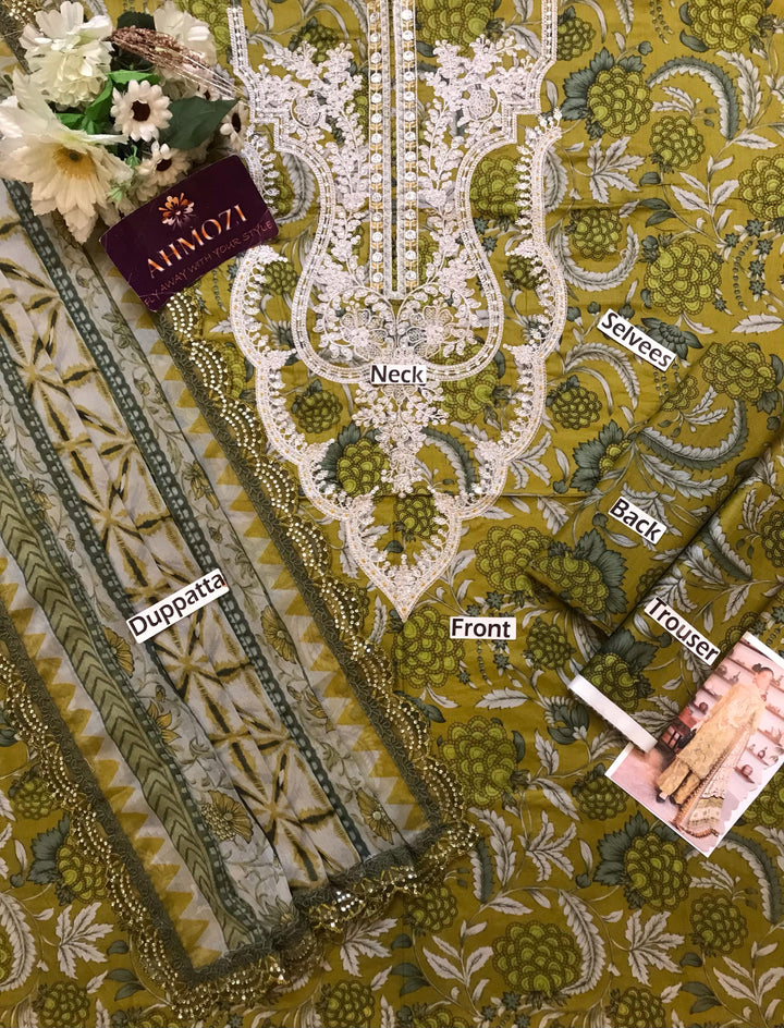 Maria B Lawn Suit-Lawn Suits-Replica Zone