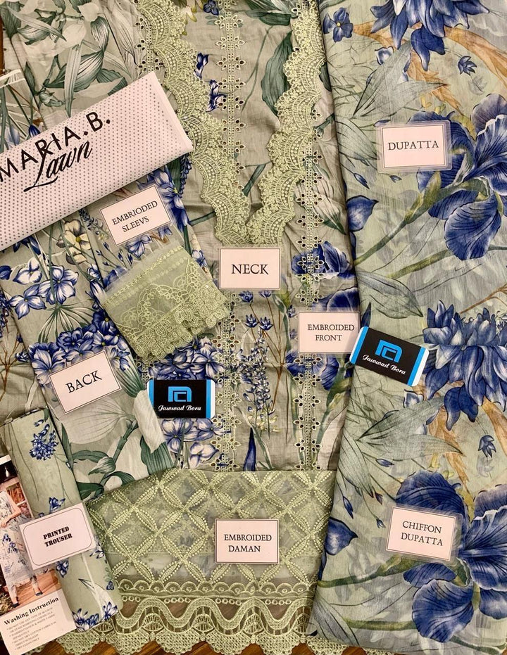Maria B Lawn Suit-Lawn Suits-Replica Zone
