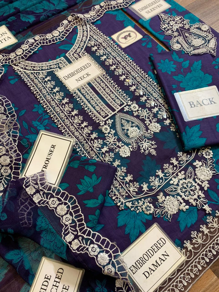 Maria B Lawn Suit-Lawn Suits-Replica Zone