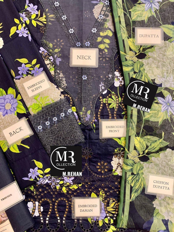 Maria B Lawn Suit-Lawn Suits-Replica Zone