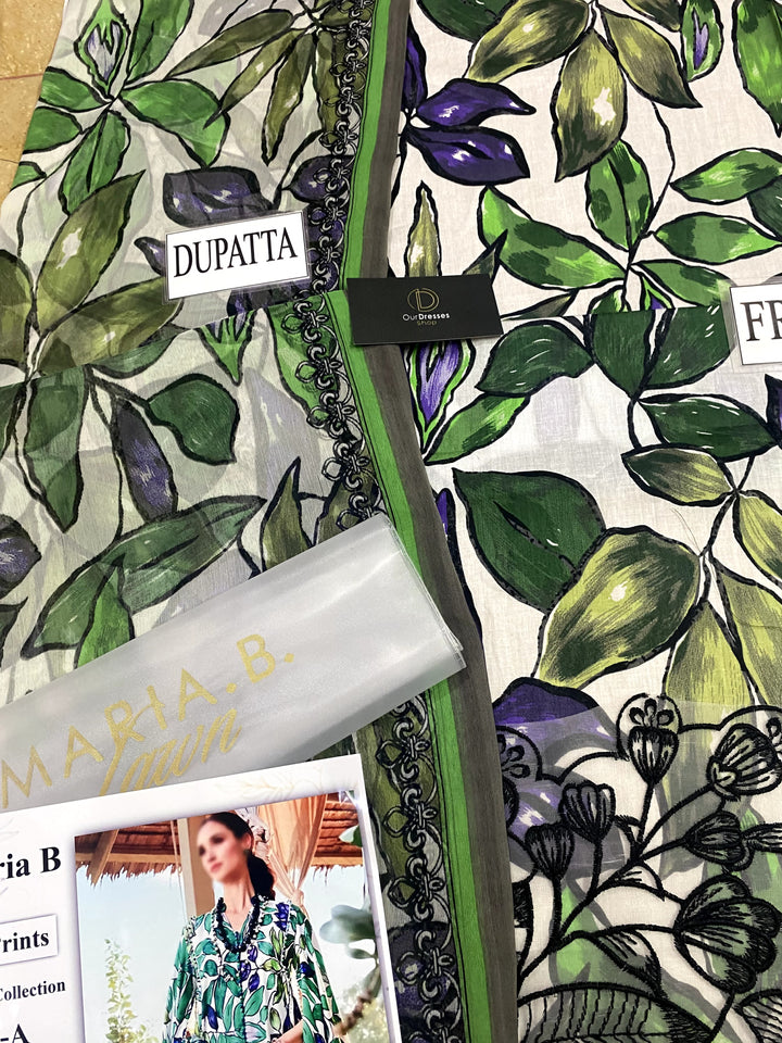 Maria B Lawn Suit-Lawn Suits-Replica Zone