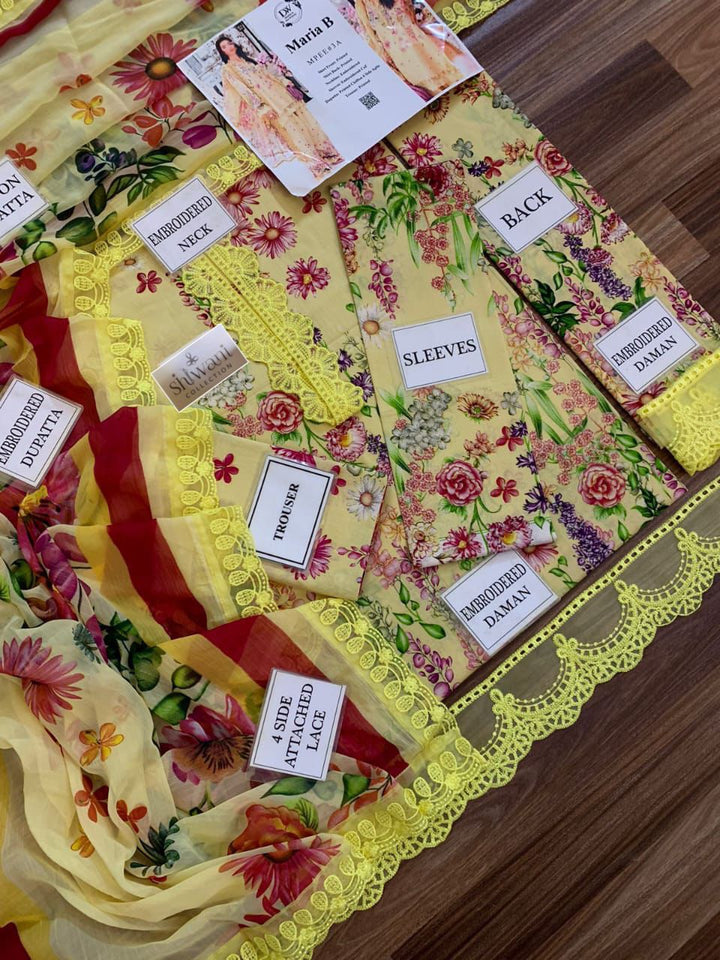 Maria B Lawn Suit-Lawn Suits-Replica Zone