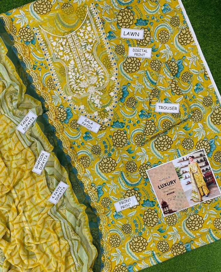 Maria B Lawn Suit-Lawn Suits-Replica Zone