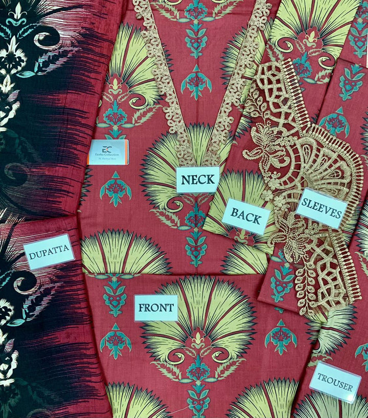 Maria B Lawn Suit-Lawn Suits-Replica Zone