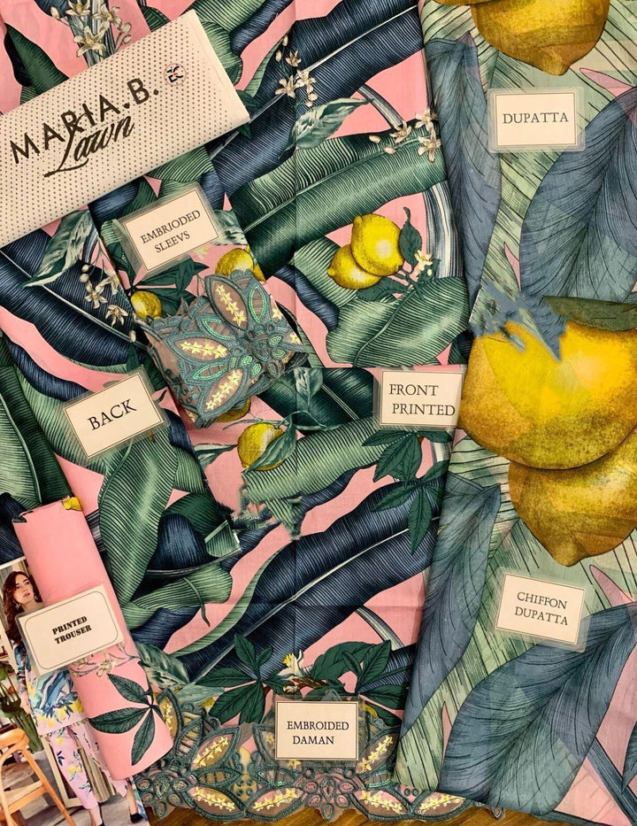 Maria B Lawn Suit-Lawn Suits-Replica Zone