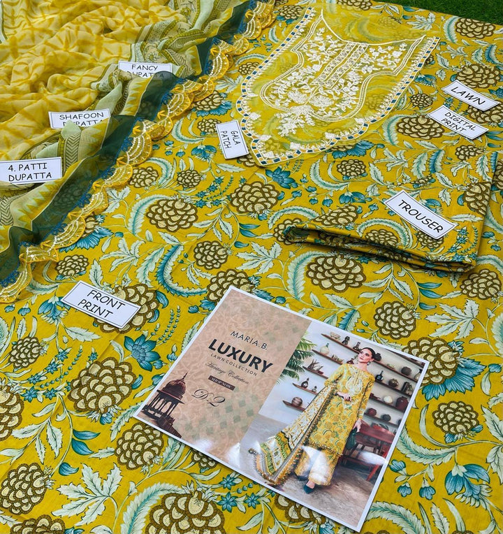 Maria B Lawn Suit-Lawn Suits-Replica Zone