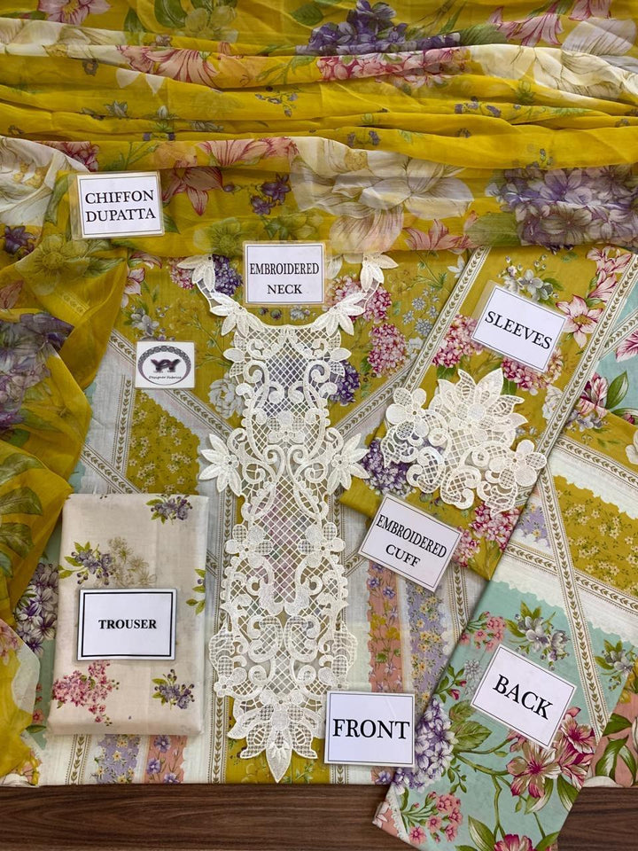Maria B Lawn Suit-Lawn Suits-Replica Zone