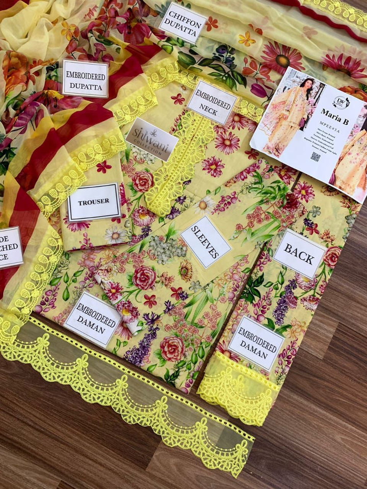 Maria B Lawn Suit-Lawn Suits-Replica Zone