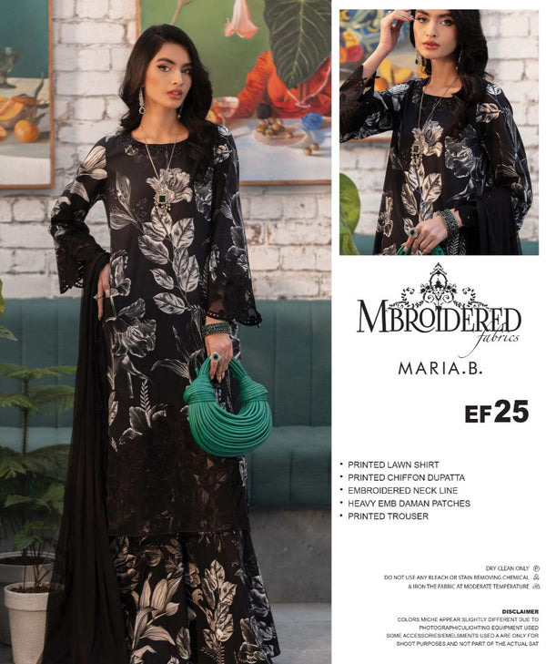Maria B Lawn Suit-Lawn Suits-Replica Zone