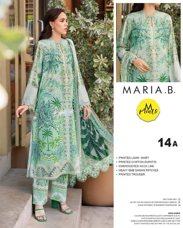 Maria B Lawn Suit-Lawn Suits-Replica Zone