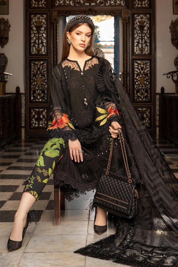 Maria B Lawn Suit-Lawn Suits-Replica Zone