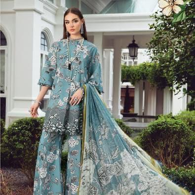 Maria B Lawn Suit-Lawn Suits-Replica Zone