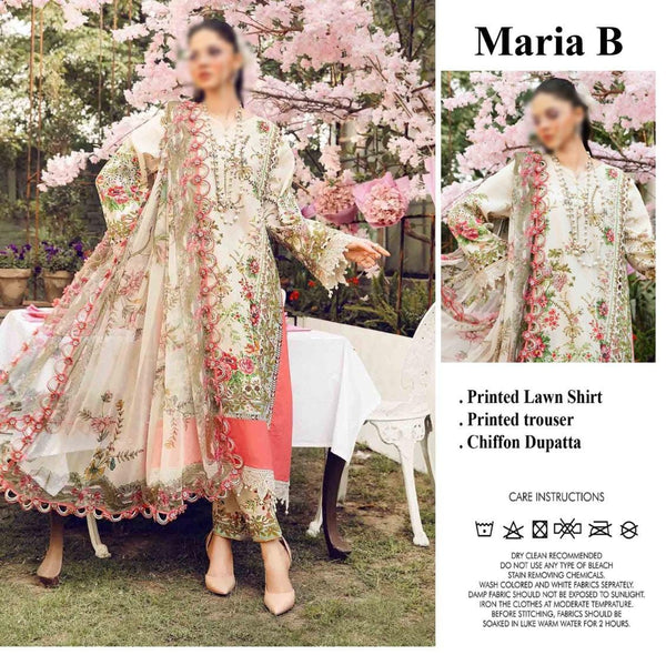 Maria B Lawn Suit-Lawn Suits-Replica Zone