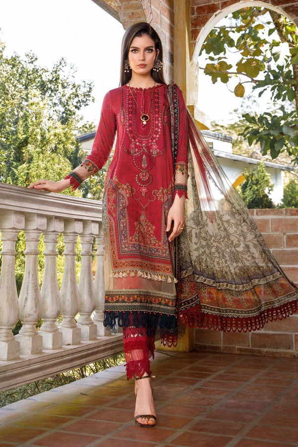 Maria B Lawn Suit-Lawn Suits-Replica Zone