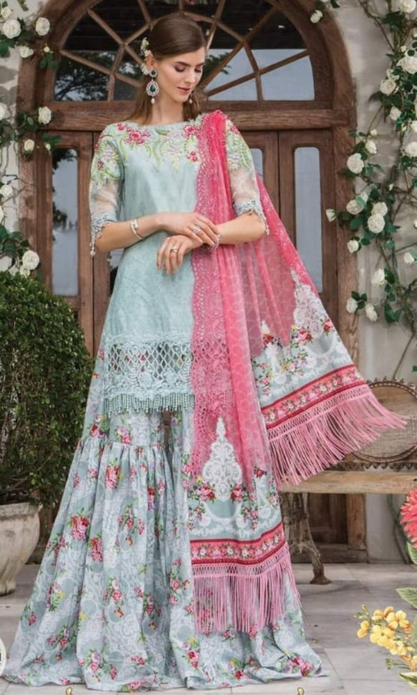 Maria B Lawn Suit-Lawn Suits-Replica Zone