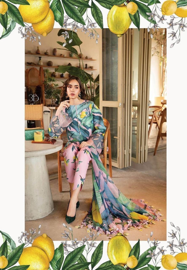 Maria B Lawn Suit-Lawn Suits-Replica Zone