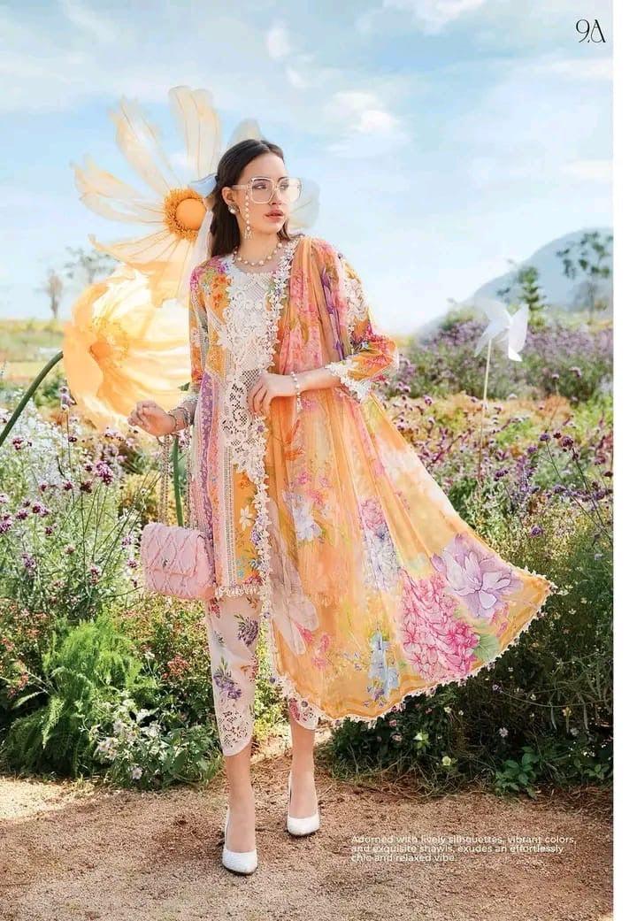 Maria B Lawn Suit-Lawn Suits-Replica Zone