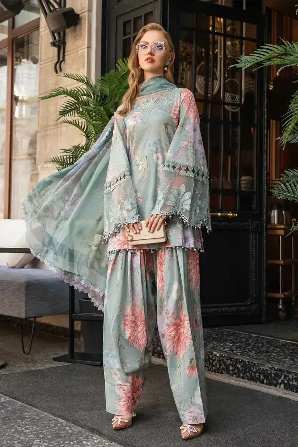 Maria B Lawn Suit-Lawn Suits-Replica Zone