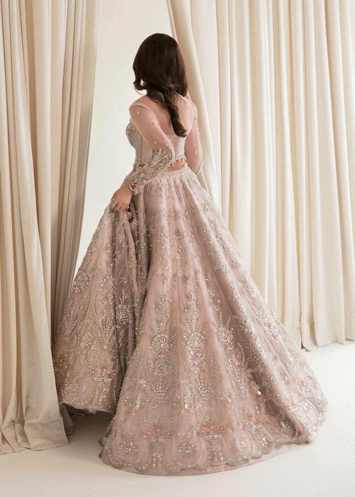 Maria B Net Frock-Bridal Suits-Replica Zone