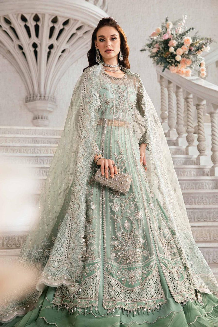 Maria B Net Frock-Bridal Suits-Replica Zone